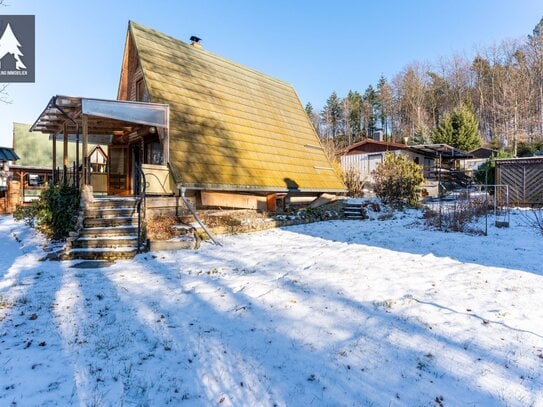 Finnhütten-Bungalow mit Charme im Selketal