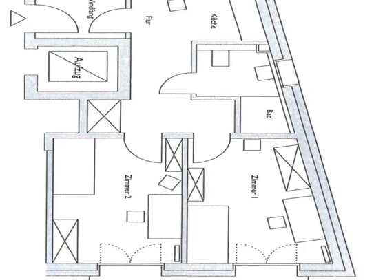 2-Zimmer Wohnung in direkter Lage zur Uniklinik