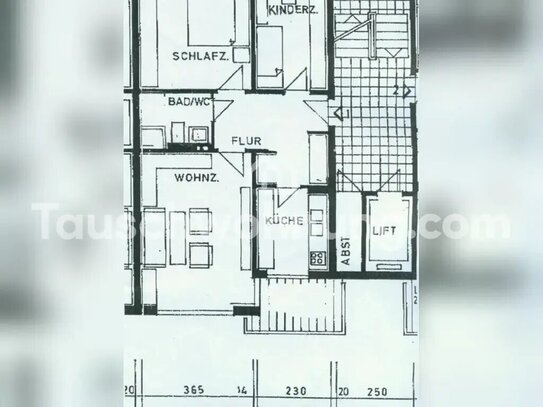 [TAUSCHWOHNUNG] Helle 3 Zi. Wohnung Nähe Westkreuz