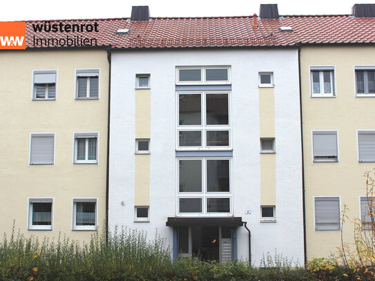 3-Zimmer-Hochparterre-Wohnung in Ansbach effizient und praktisch