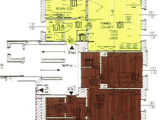 Betreutes Wohnen möglich ** Wunderschöne Wohnung mit neuem Bad **