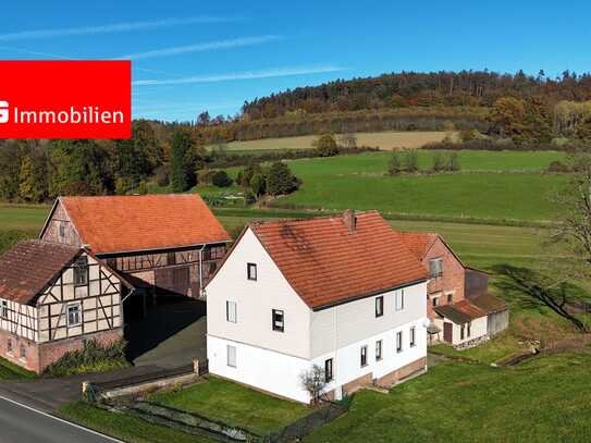 Historisches Anwesen mit einzigartigem Charme in idyllischer Alleinlage - Ehemalige Dorfmühle