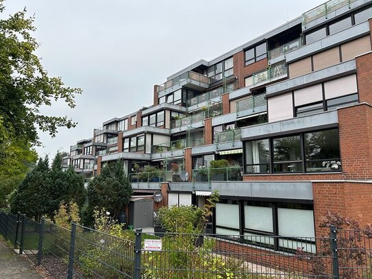 Schöne Aussicht in Ritterhude! Tolle Eigentumswohnung im Terrassenhaus.