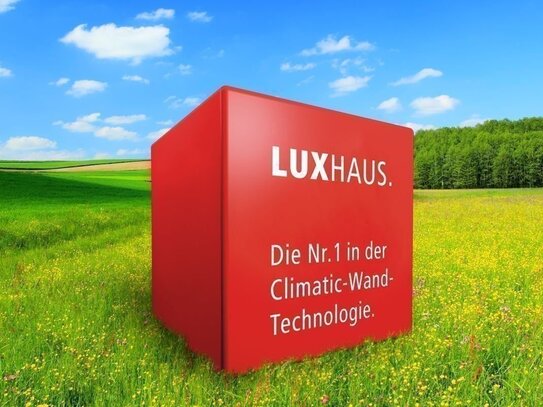 LUXHAUS Exklusiv Wohnen Flachdach individuell planbar 190m² Schlüsselfertig 100% Wohlfühlklima – 100% Design