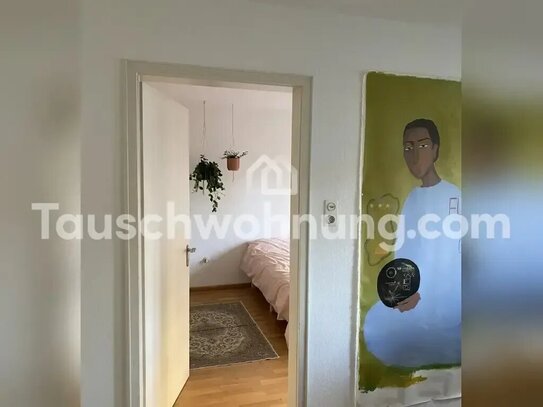 [TAUSCHWOHNUNG] Helle 3 Zi Whg 60m2 zum Tausch gegen mehr Platz