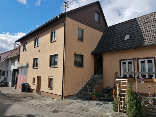 Zukünftiges "Nahwärme-Haus" in der Ortsmitte mit vielseitigen Möglichkeiten