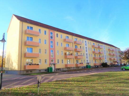 Moderne 2-Raumwohnung mit Balkon im Geiseltal