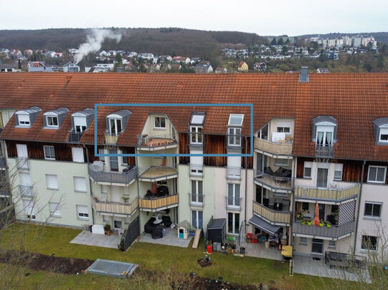 Exklusive Dachgeschosswohnung mit Balkon