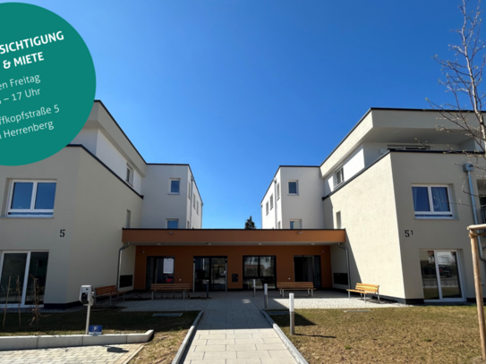 Betreutes Wohnen: Moderne 2-Zi-Wohnung + Terrasse - Küche inklusive