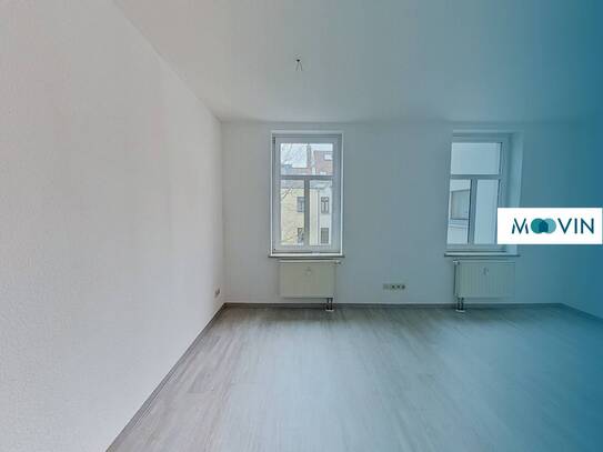 Modernisierte 2-Zimmer-Wohnung mit Badewanne und Balkon in Connewitz