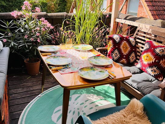 Schöne 2-Zimmer Wohnung mit Dachterrasse in Embsen