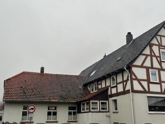 Homberg Efze Fachwerkhof mit Scheunen und Werkstatt