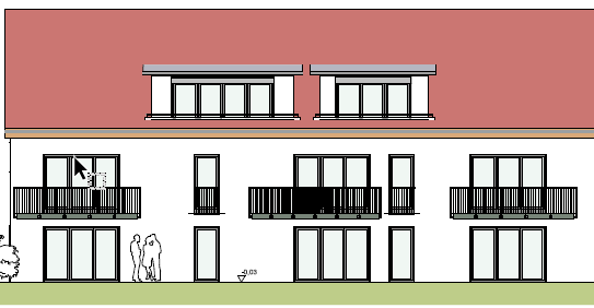 NEU! Loggia-Wohnung N-Altenfurt Neubauvorhaben mit 8 WE in bester Lage KfW40 PV-Anlage