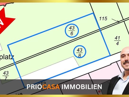 ++ Großlittgen | Wunderschönes Grundstück | Voll erschlossen | Flurstücke 43/6 und 43/8 ++