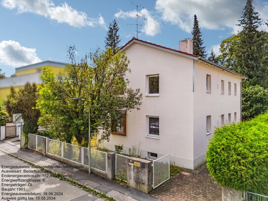 Ansprechendes Zweifamilienhaus mit großem Grundstück in begehrter Lage in München - Berg am Laim