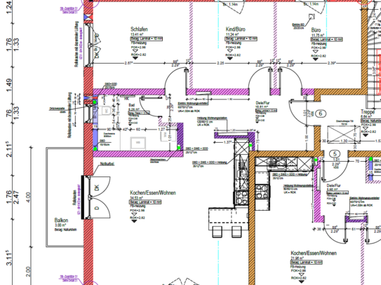 Moderne 4-Zimmer-Wohnung I Modernes Leben in grüner Landschaft