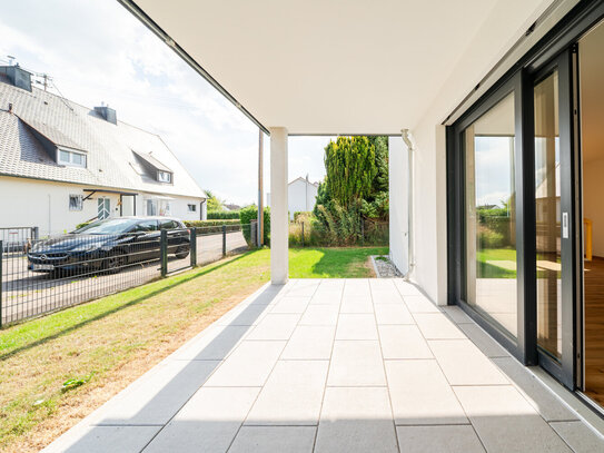 ERSTBEZUG - 3-Zimmer-Wohnung mit Südterrasse und Gartenanteil in Gundelfingen