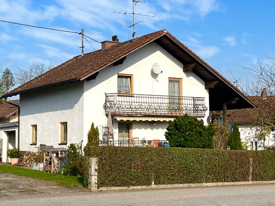 ÖSTERREICH !!! FREISTEHENDES EINFAMILIENHAUS MIT GARAGE IN HOCHBURG-ACH (DUTTENDORF)