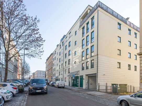 Kapitalanleger aufgepasst! Vermietete 3-Raum-ETW mit Terrasse in der beliebten Südvorstadt