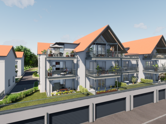 Neubau-Wohnung mit Balkon und Terrasse in Friedrichshafen Efrizweiler