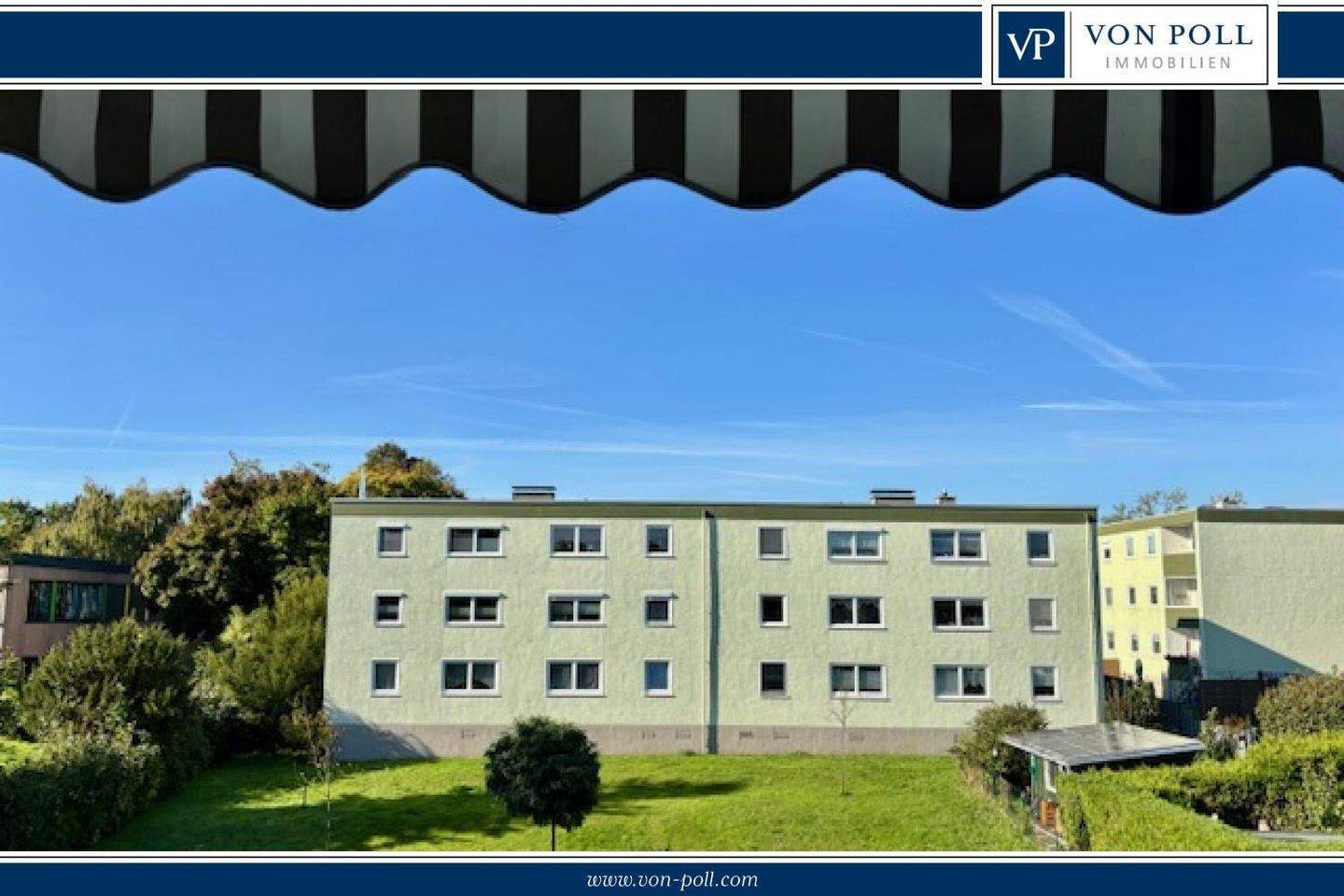 Sanierungsbedürftige 3 Zimmer mit West-Loggia und Stellplatz