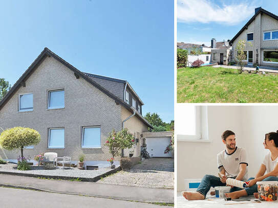 PHI AACHEN - Charmantes Zweifamilienhaus mit Garten und Garage in ruhiger Lage von Kohlscheid!