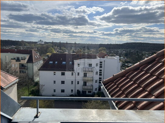 Wunderbarer Blick auf den Auewald! Schöne 1 Raumwohnung mit Loggia im Dachgeschoß zu verkaufen