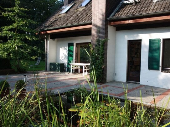 Terrassenwohnung mit sonnigen Garten