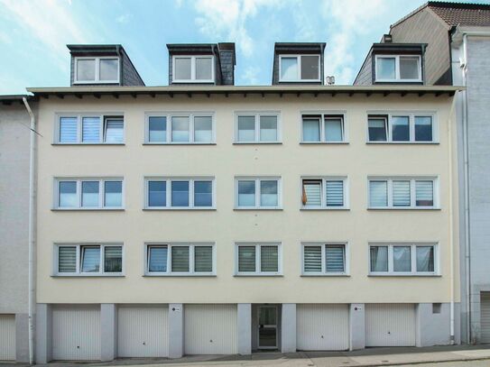 Maisonettewohnung: Möblierte 3-Zi.-Whg. mit Garage und Gemeinschaftsgarten in Wuppertal Barmen