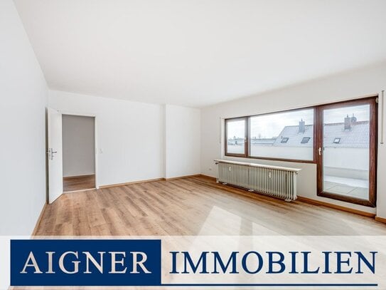 AIGNER - Traumhafte 2-Zimmer-Wohnung mit Dachterrasse in Karlsfeld