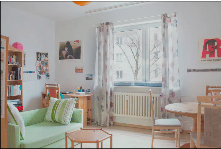 Möblierte 1-Zimmer-Wohnung (gesamte Wohnung, Keine WG) nahe Wildenbruchplatz (Anmeldung + Verlängerungsoption) - Foto 1