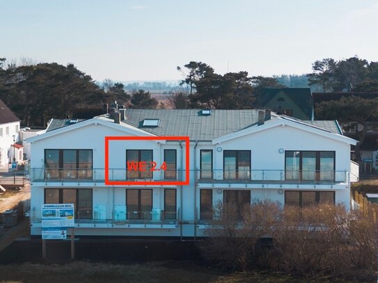 MEERBLICK! Erstbezug in der Strandvilla-Glowe: Neubau exklusive Wohnung 1. Strandreihe!