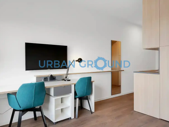 Mietrabatt - Mitte - Möbliertes Neubau Studio mit fantastischer Aussicht