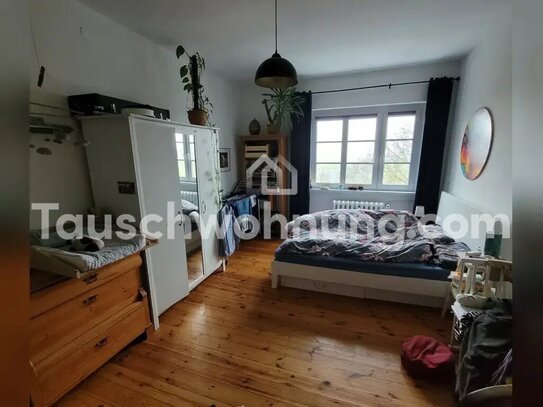 [TAUSCHWOHNUNG] 2 helle, gut geschnittene Zimmer gegen 3/4 Zimmer