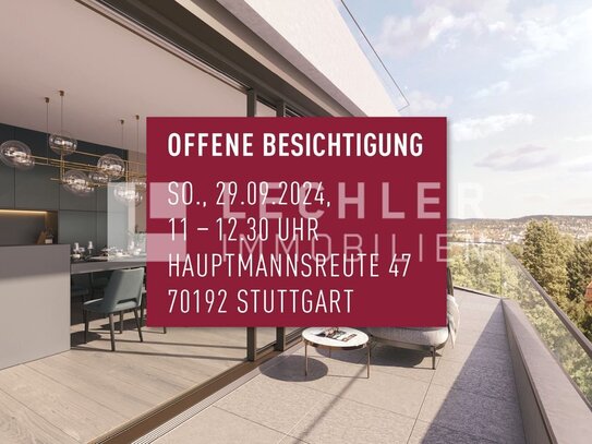 OFFENE BESICHTIGUNG 29.09. VON 11-12:30 UHR - Exklusiver Wohn(t)raum mit besten Aussichten