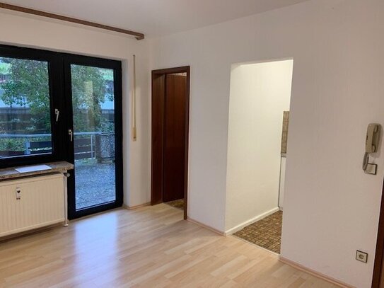 gepflegtes kleines Apartment mit Terrasse und Stellplatz in Untersiemau!