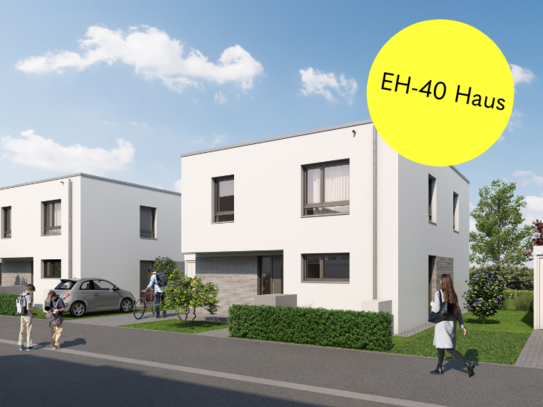 Effizienzhaus 40 - freistehendes Einfamilienhaus in Düren