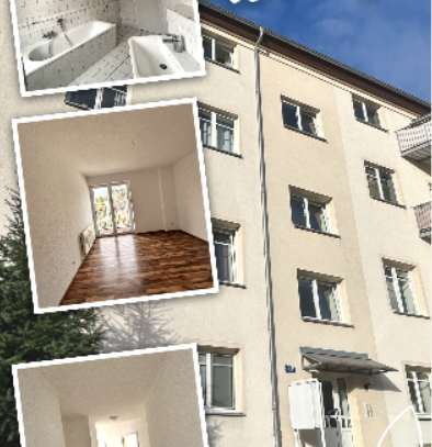 3- Raum Wohnung mit Balkon in der idyllischen Lage von Einsiedel