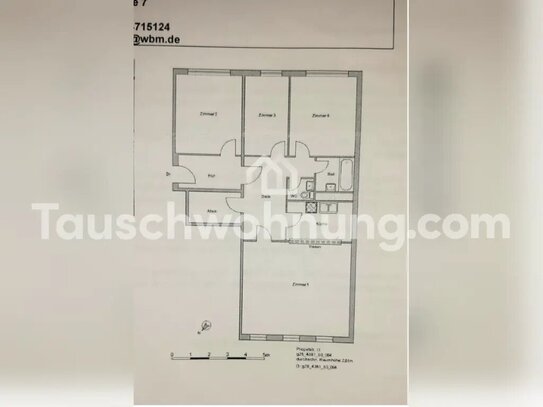 [TAUSCHWOHNUNG] WBM-Wohnung im Nokolaiviertel gegen 5-Zimmer Wh.