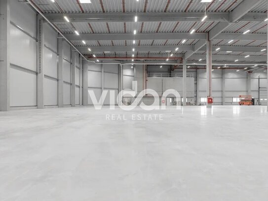 HALLE | LOGISTIK | WGK | BÜRO | RAMPE | EBENERDIG | VIDAN REAL ESTATE