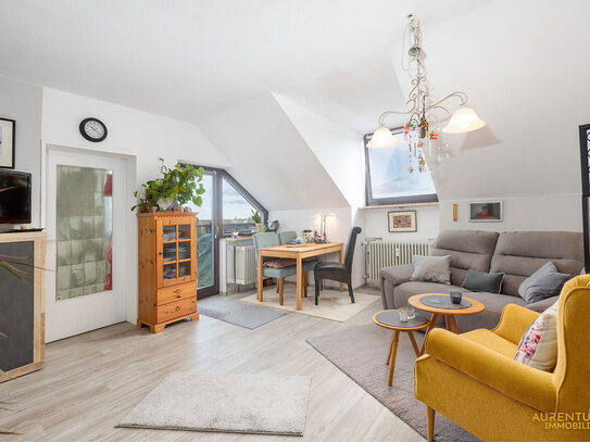 SOFORT FREI: Appartement in hervorragender Lage, mit Dachterrasse und Stellplatz zu verkaufen