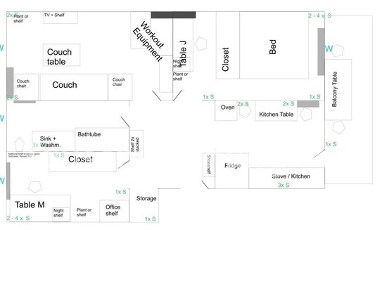 [TAUSCHWOHNUNG] Oberschöneweide - 3 Zimmer - 70 m² 3. OG - 744€ Warm Balkon