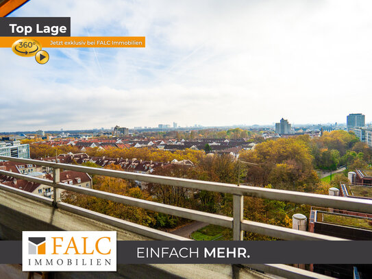 Schwabinger Alpenblick - geräumig, hell & mit Weitblick