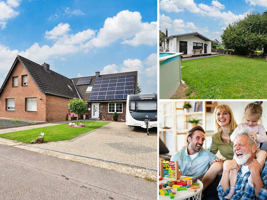 PHI AACHEN - Charmantes Familiendomizil mit Garten und Garage in idyllischer Lage von Herzogenrath!