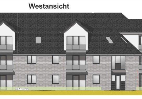 Neubau! Dachgeschoss-Wohnung mit Balkon, Tiefgarage und Aufzug in Rhade_A2531