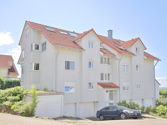 Traumhafte Maisonettewohnung mit Panoramablick in Talheim