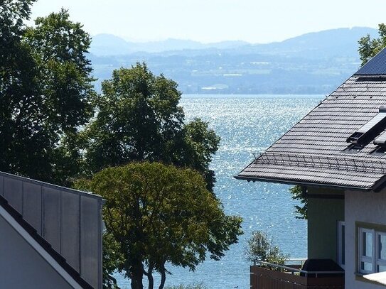 Zwei Wohnungen in zweiter See reihe, ruhige, beliebte Lage mit See- und Alpensicht