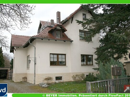 Charmante Jugendstil Villa mit idyllischem Garten in Dresden