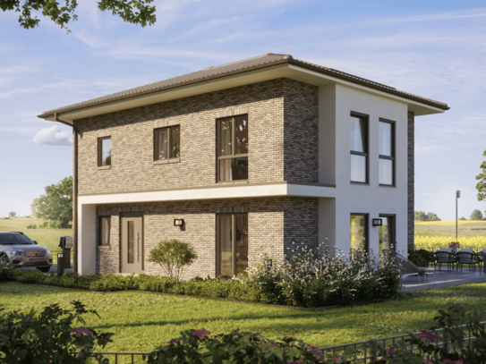 Technikfertig! Viel Geld gespart! Individuelles und modernes Haus in massiver Bauweise.