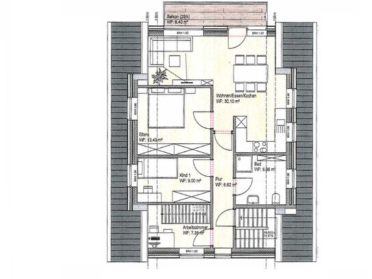 Kernsanierte Etagenwohnung in Emsbüren